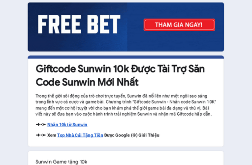 Cập Nhật Tin Tức Code Sunwin Mới Nhất